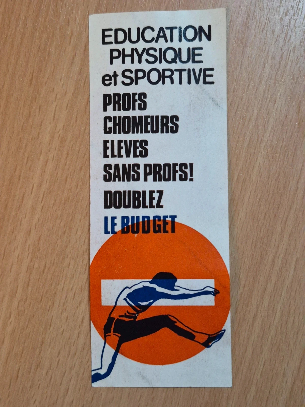 Autocollant vintage années 70/80