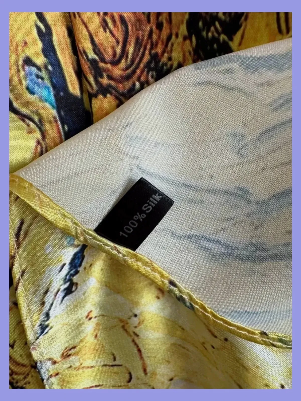 Pañuelo seda estampado 😍 – SEDA 3