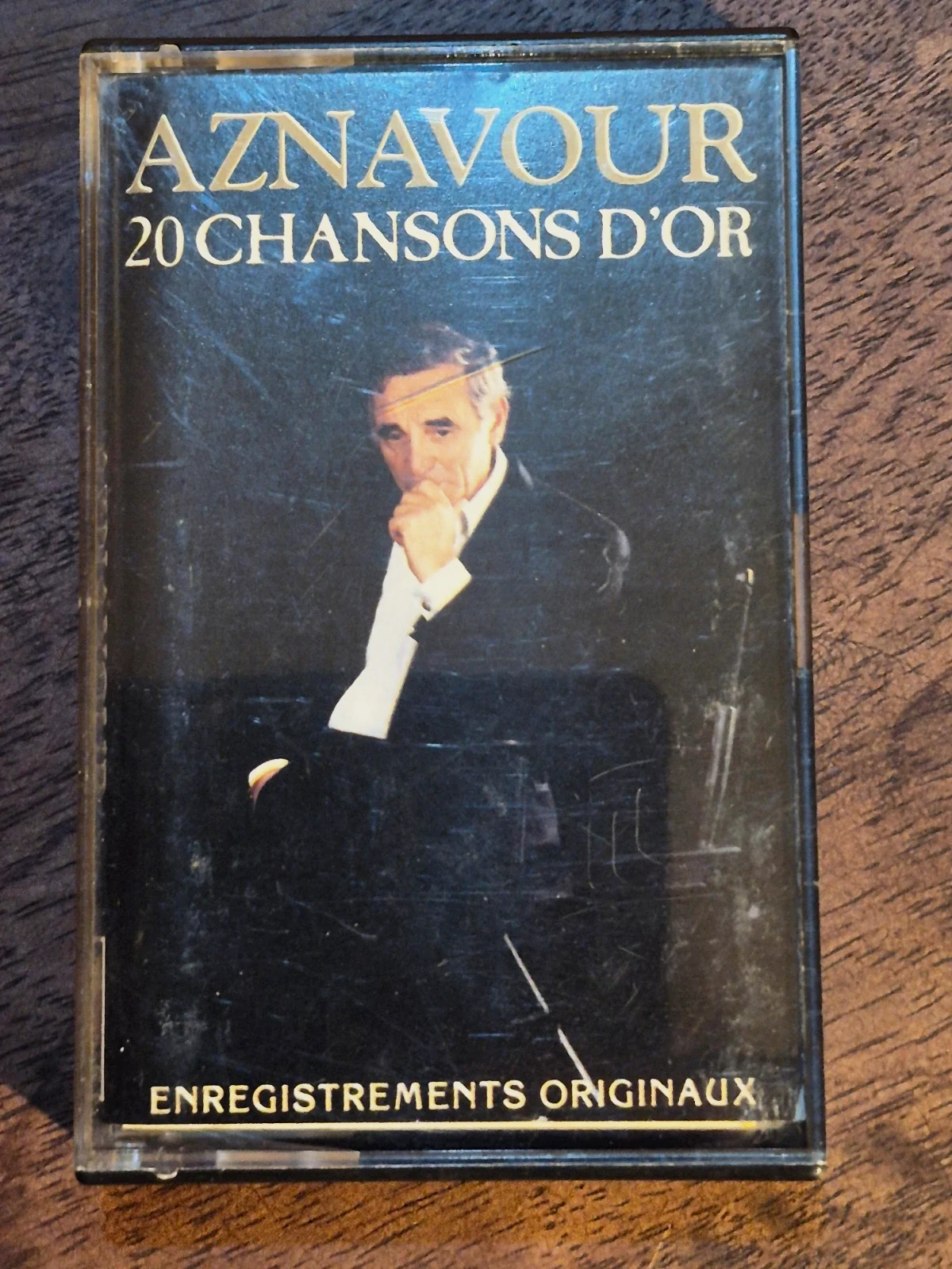 Cassette Audio K7 Charles Aznavour - 20 Chansons D'or (Trema 1988) Vintage