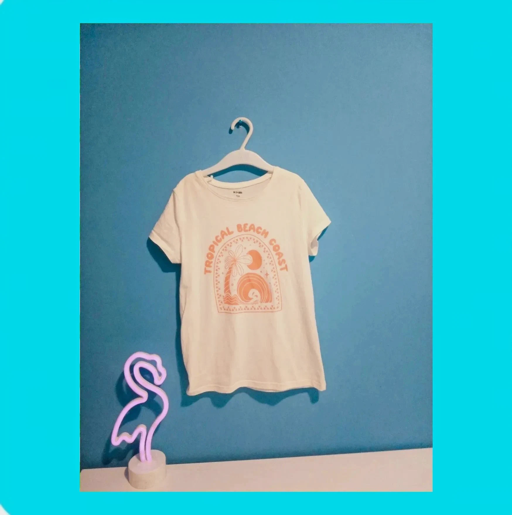 🩷 Camiseta Niña Manga Corta 🩷 – Kiabi – taille 10 ans / 140 cm