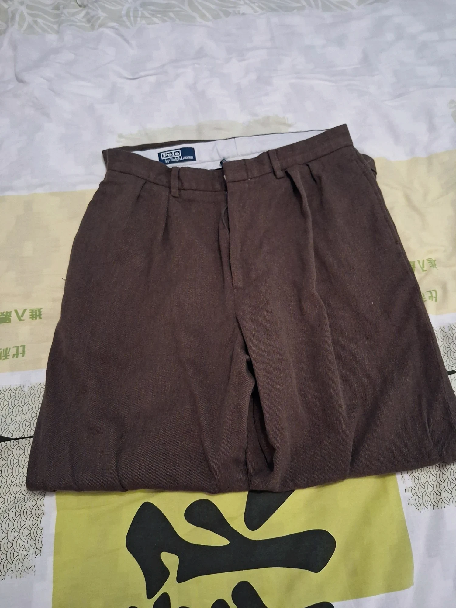 Pantalon à pinces Polo Ralph Lauren marron