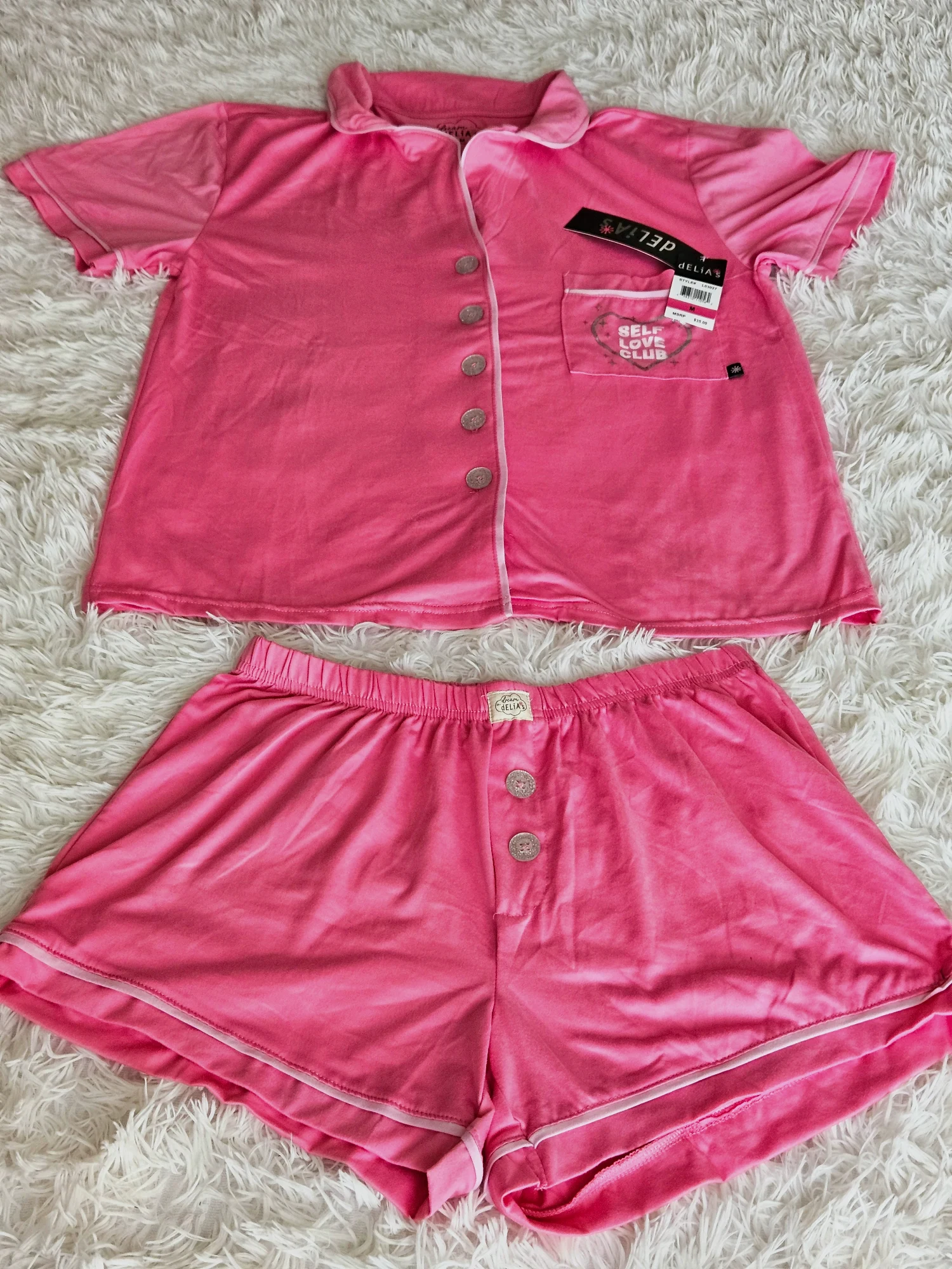 Pyjama 2 pièces rose dELiA*s Neuf avec étiquette