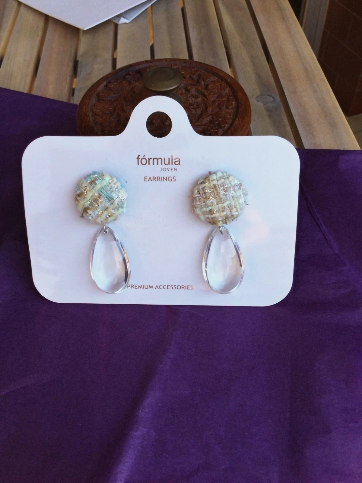 Pendientes lágrima🌸