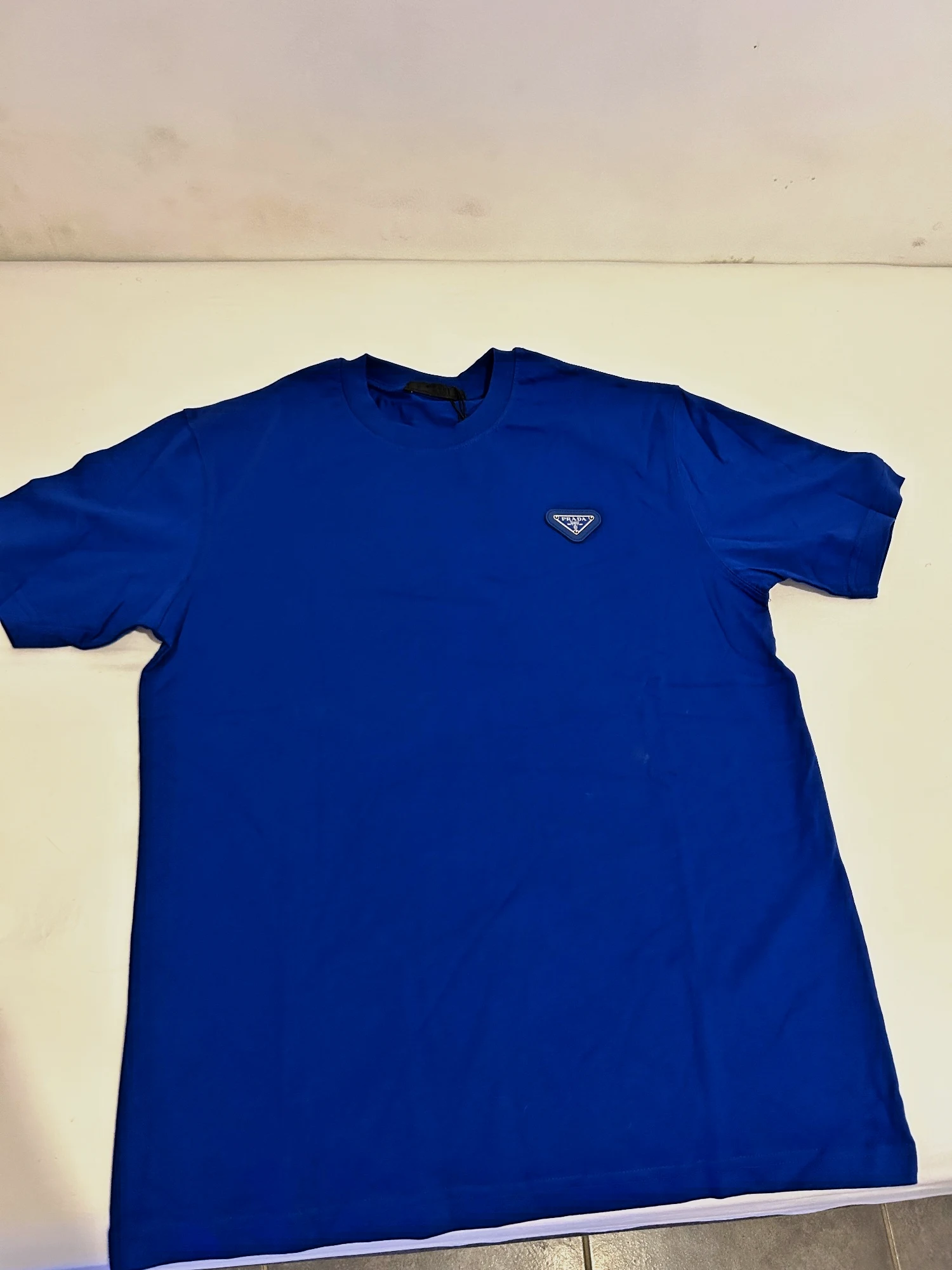 Tee-shirt Prada bleu