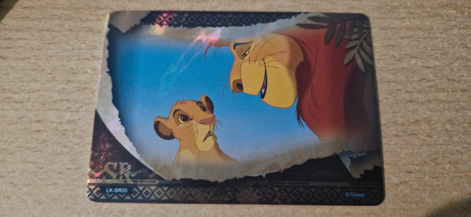 Carte le roi lion – Cardfun