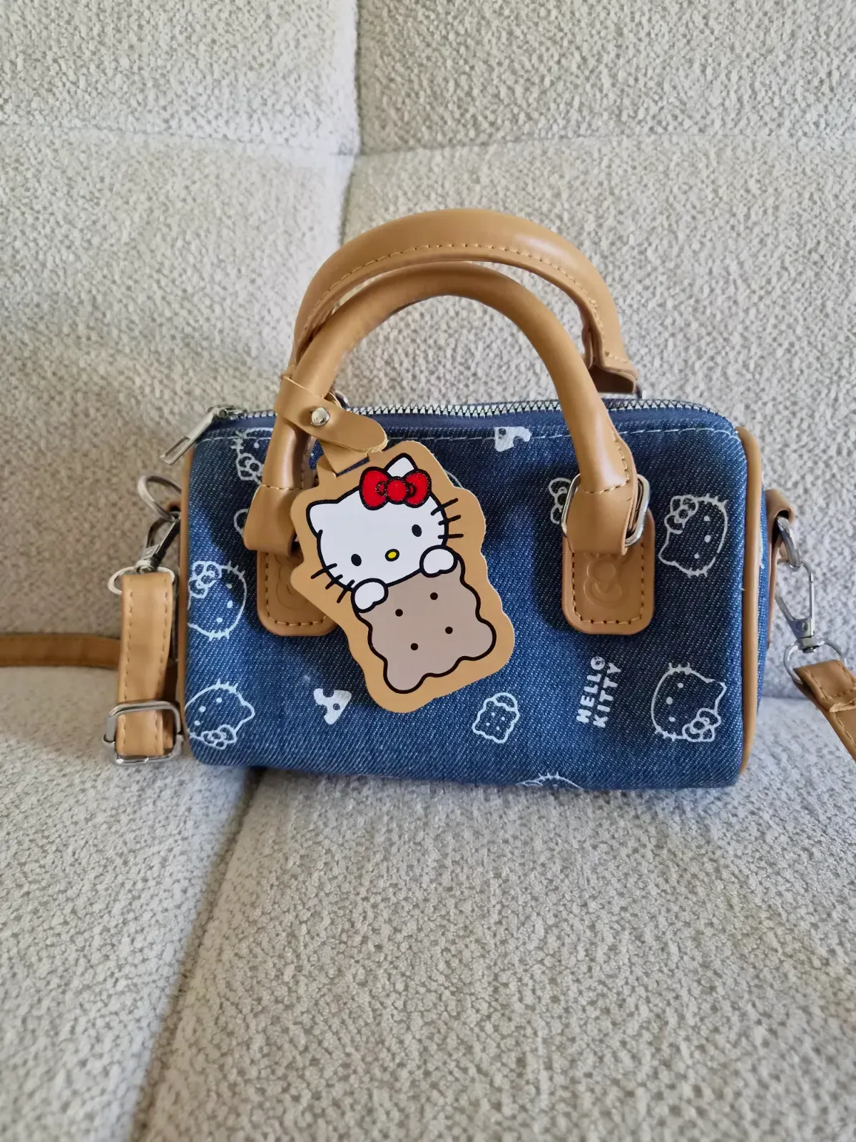 Sac Hello Kitty en denim – Bandoulière – Très bon état – Hello kitty – bleu 6