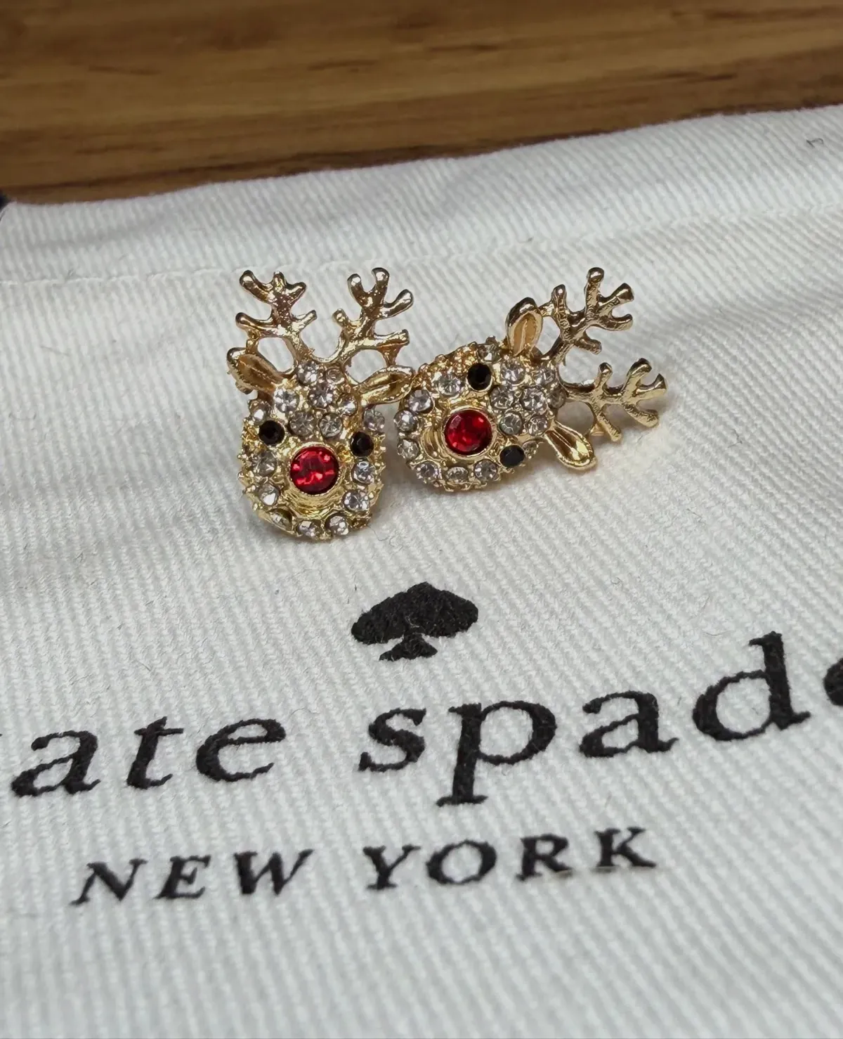 Boucles d'oreilles renne Kate Spade New York – Kate Spade – doré – taille Taille unique 8