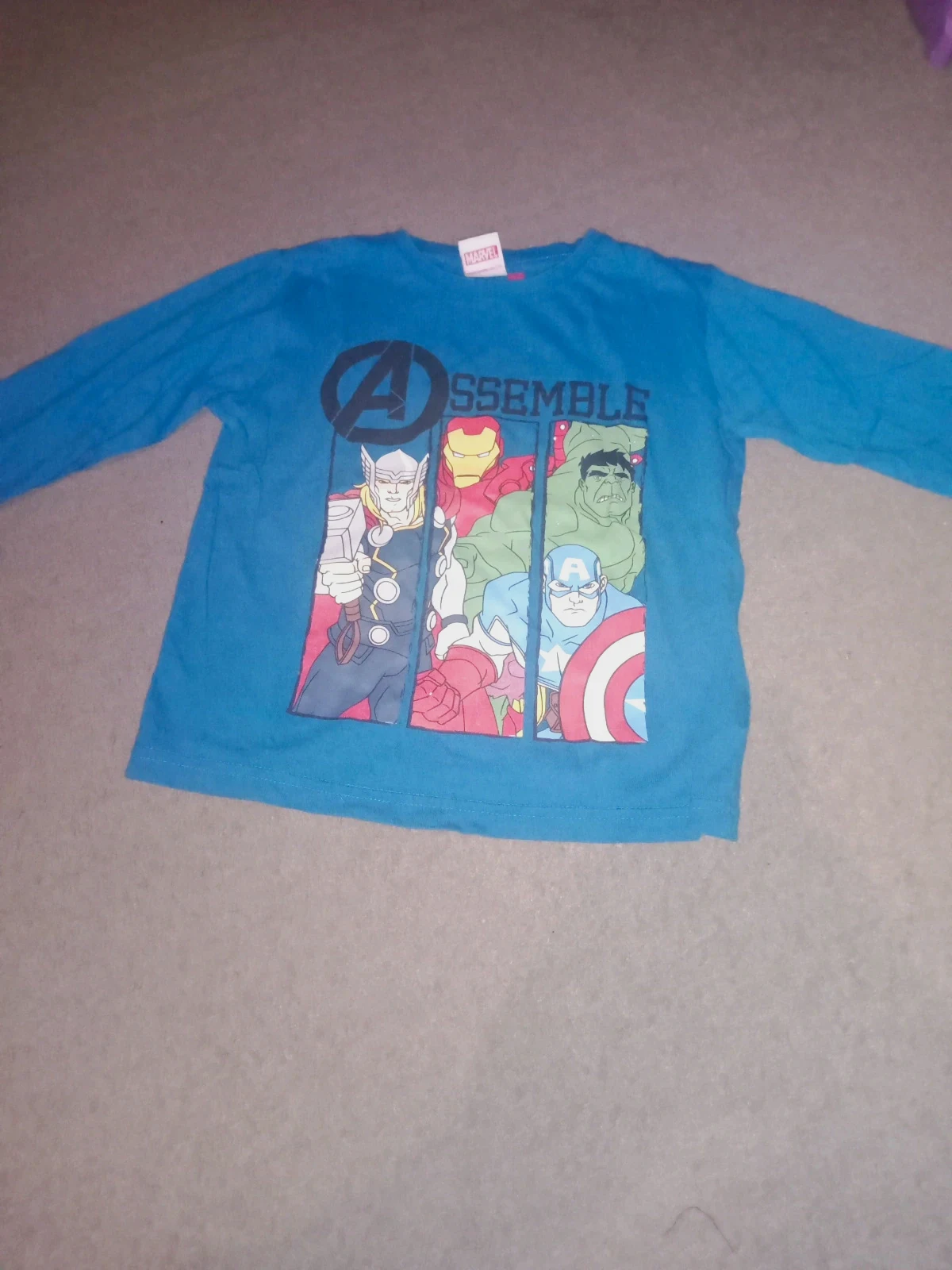 T-shirt manches longues Marvel