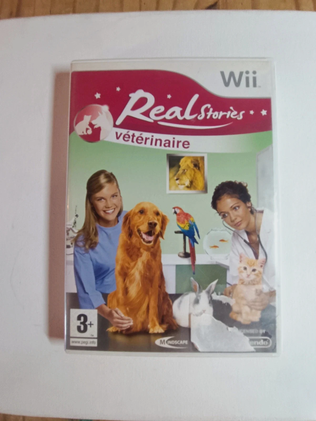 Jeu Real stories Vétérinaire pour Wii