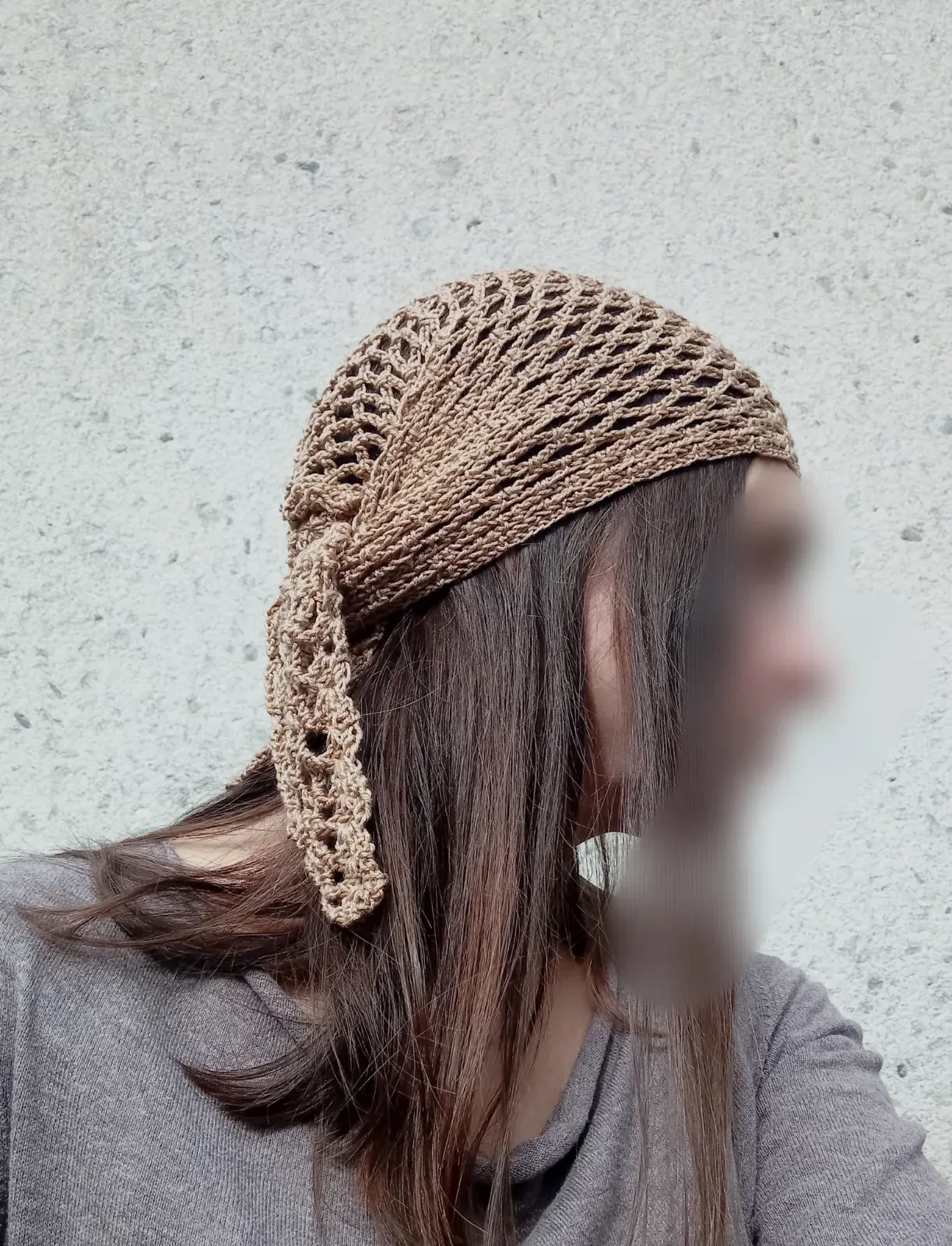 Bandana crochet – Handmade – taille Taille unique 2