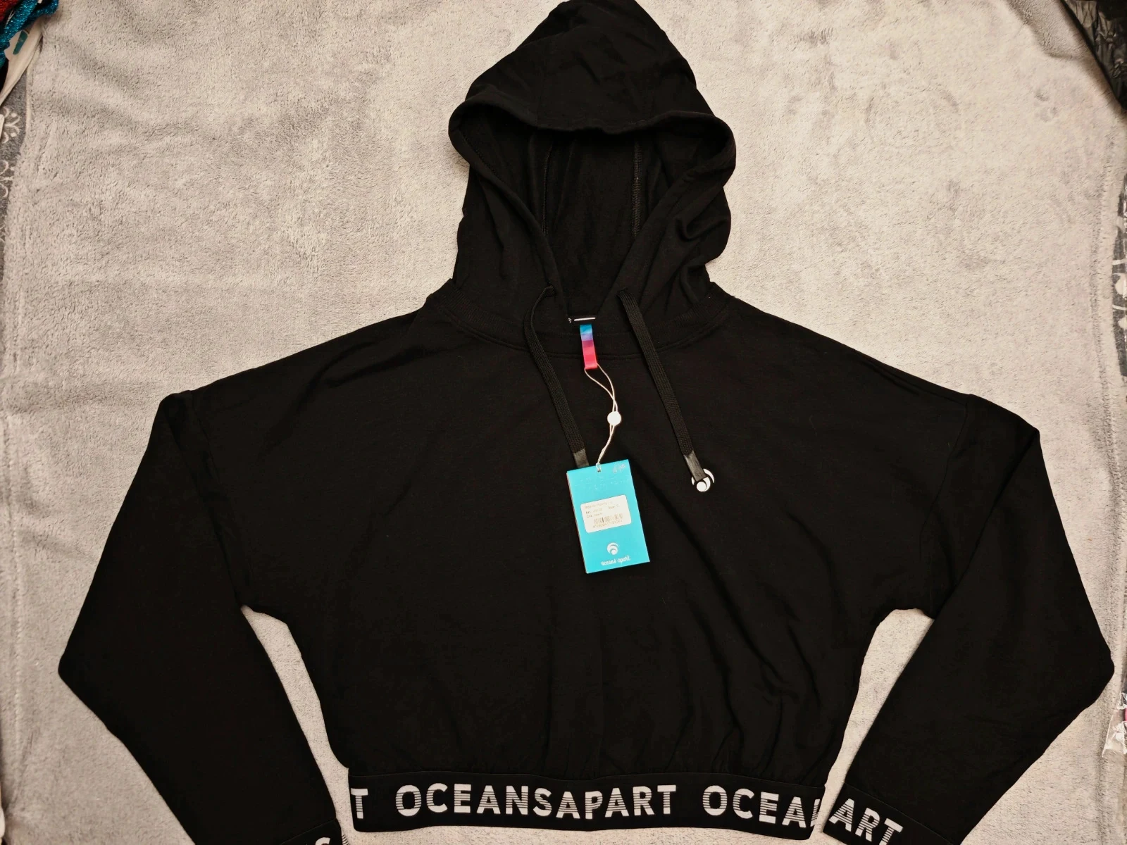 Sweat à capuche Oceans Apart Beauty Hoody 2 - Noir - Taille S - Neuf avec étiquette