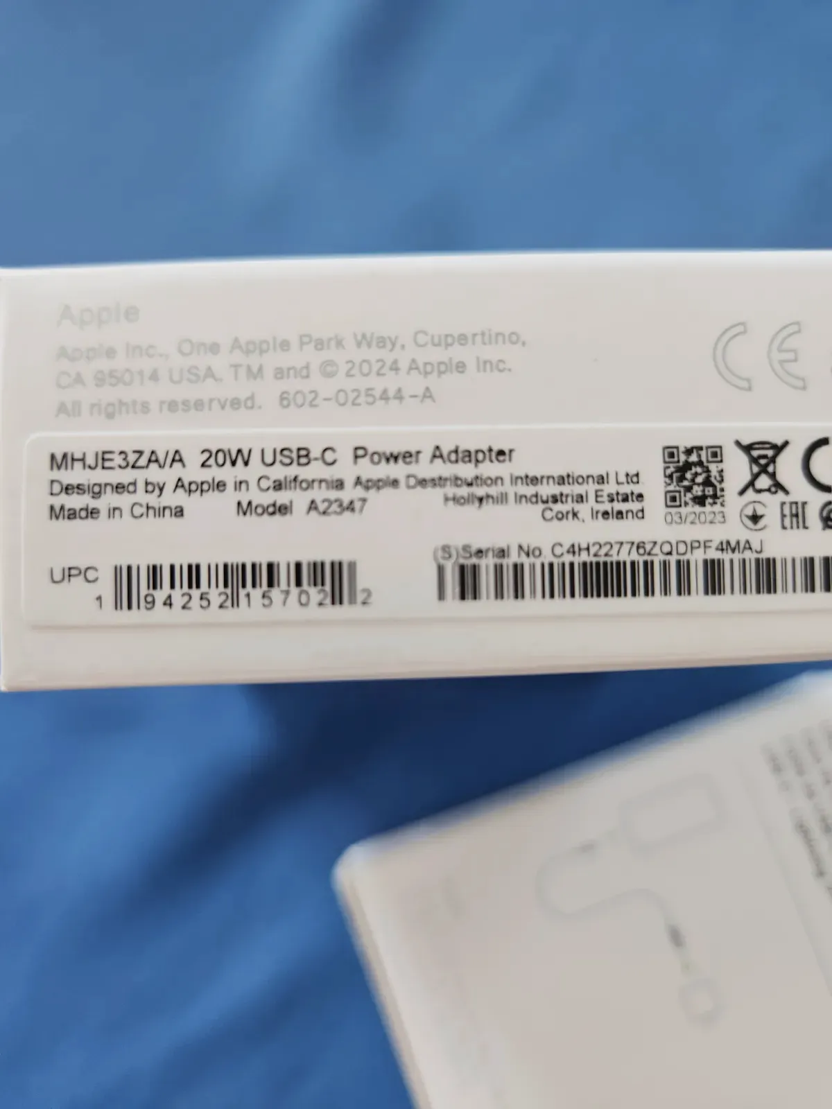 Apple USB-C 20W Power Adapter + câble – Apple 4