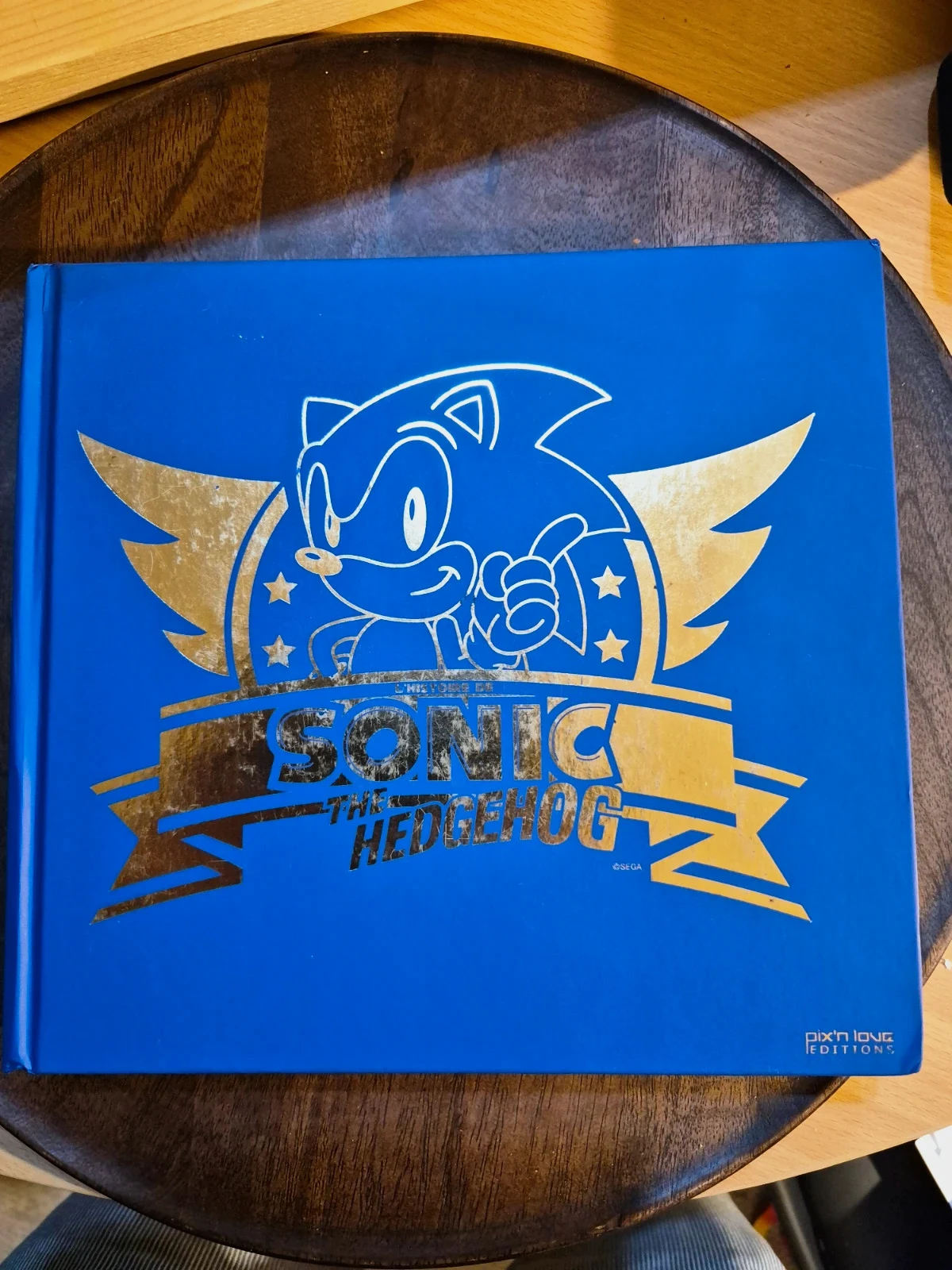 Livre L'Histoire de Sonic The Hedgehog édition collector Pix'n Love Numérotée – Sonic the Hedgehog