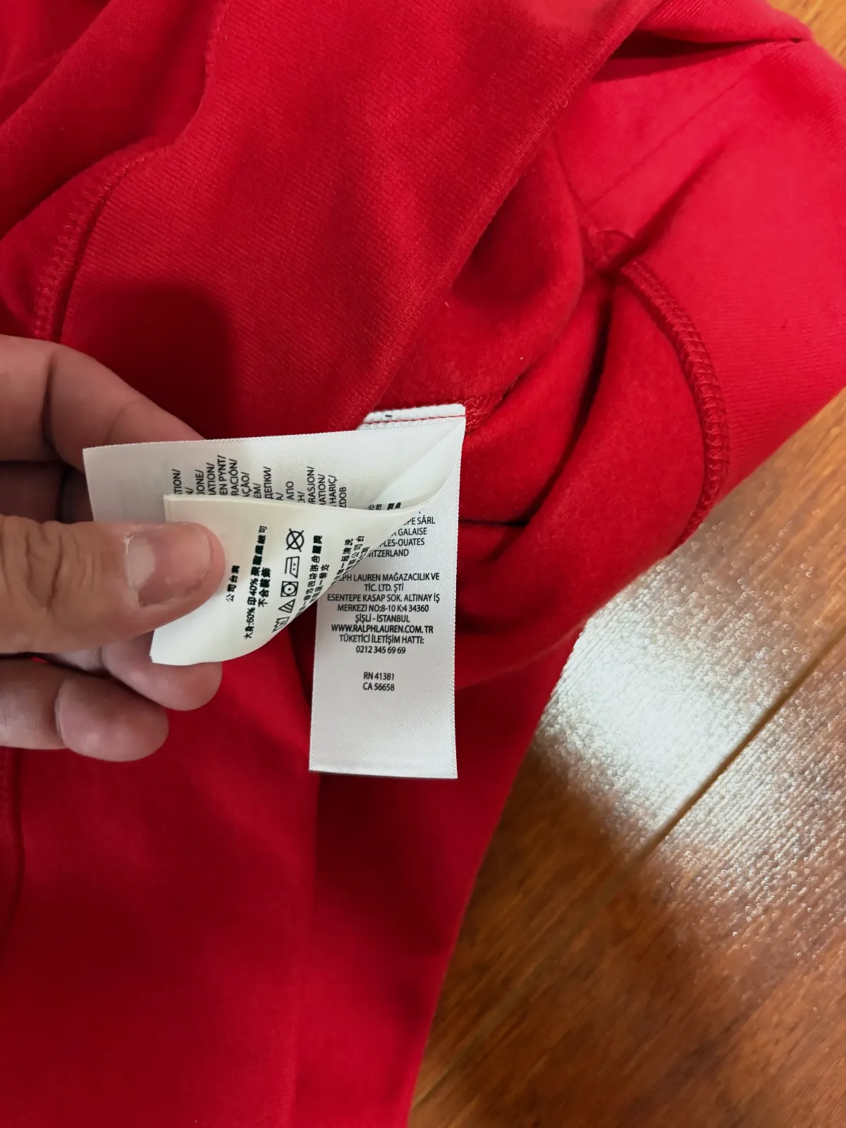 Polo Ralph Lauren Sweater 2XL Red – Polo Ralph Lauren – taille XXL 8
