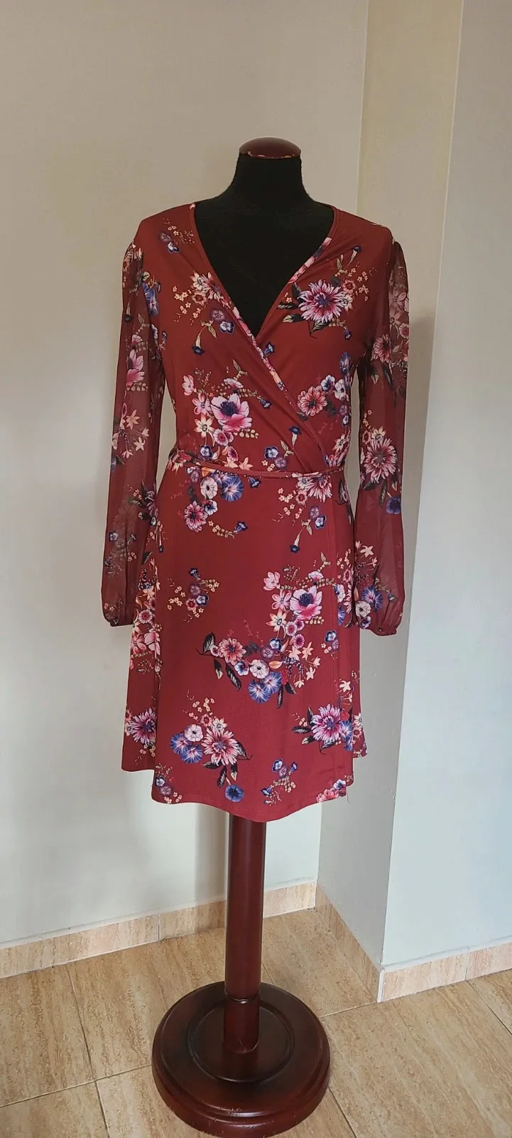Vestido estilo cruzado corto talla 40 de fórmula joven – Fórmula Joven – taille L / 40 / 12 2