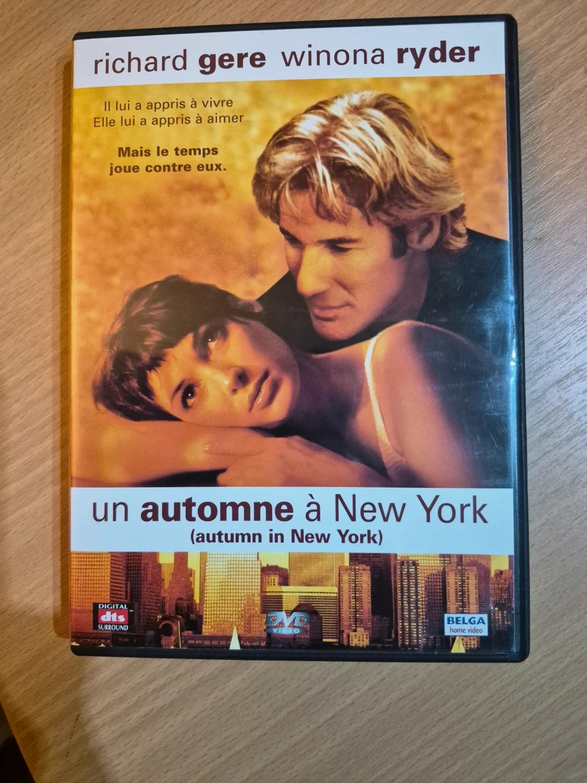 Dvd un automne à New-York