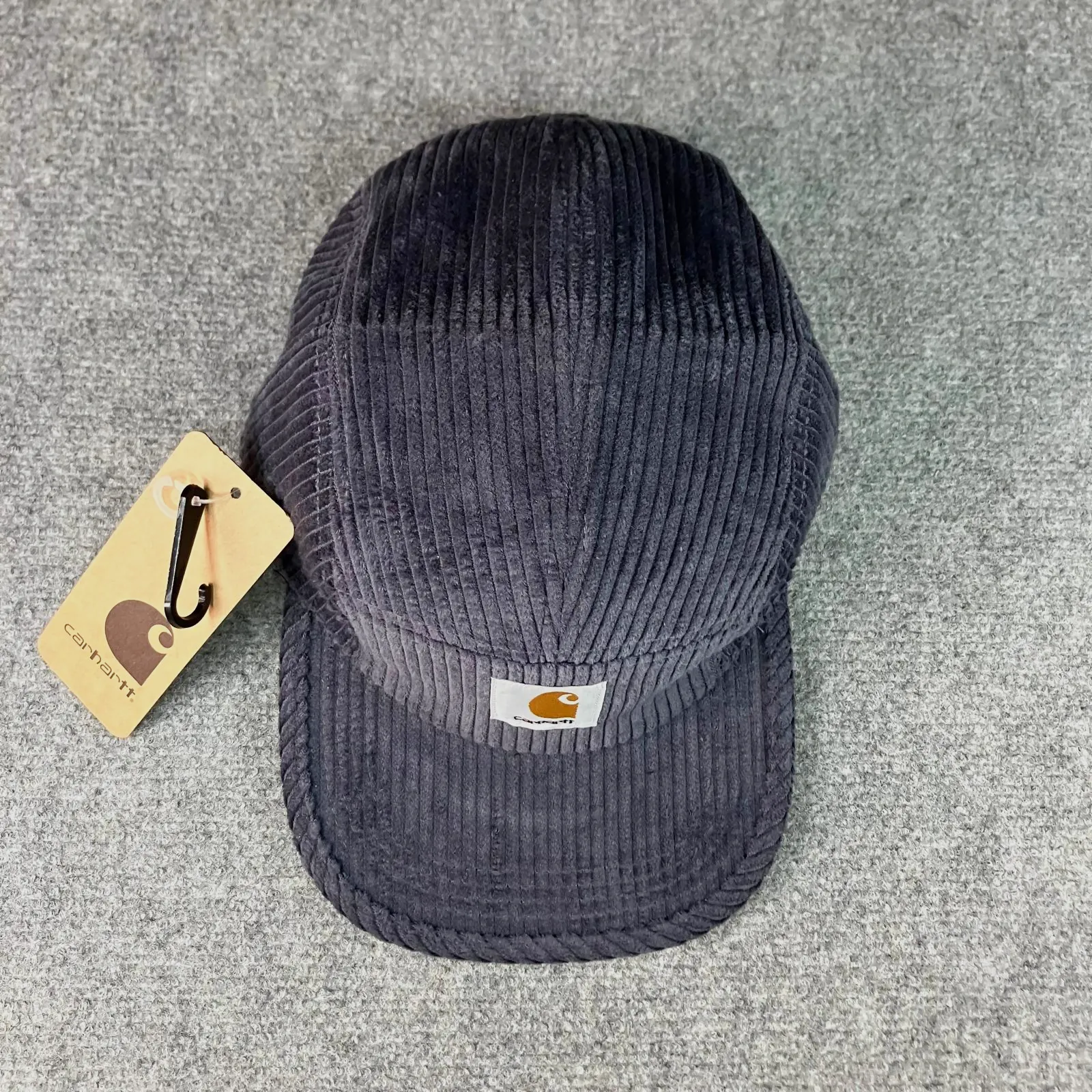 Carhartt Corduroy Cap Navy Beanie Hat Go – Carhartt – bleu marine – taille M 5