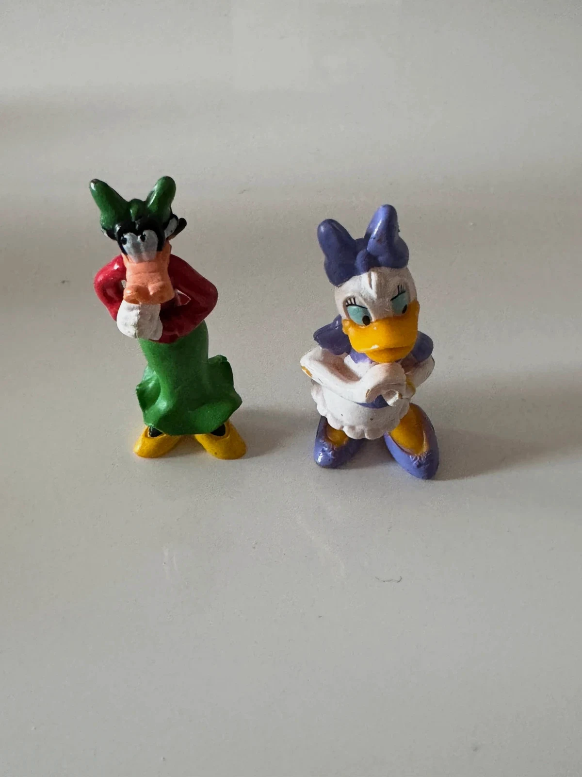 Figurines Daisy et Clarabelle – Disney – taille Prématuré, jusqu'à 44cm