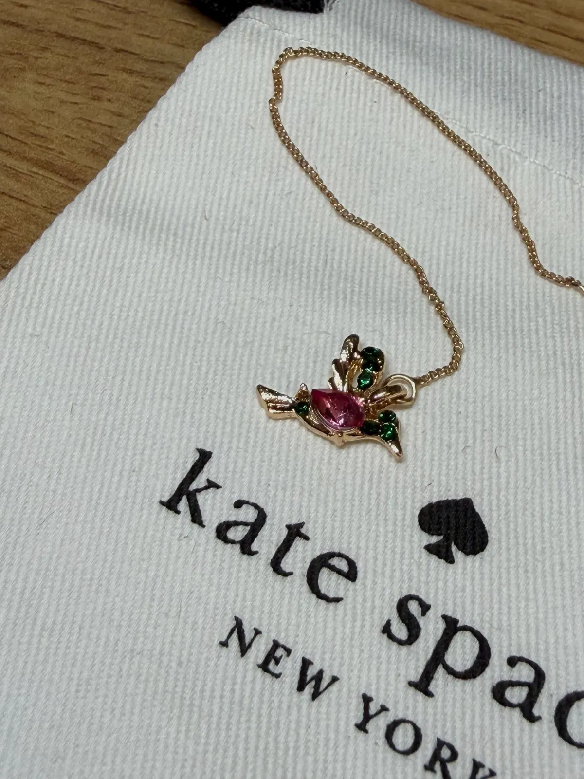 Boucles d'oreilles pendantes colibri Kate Spade – Kate Spade – doré – taille Taille unique 3