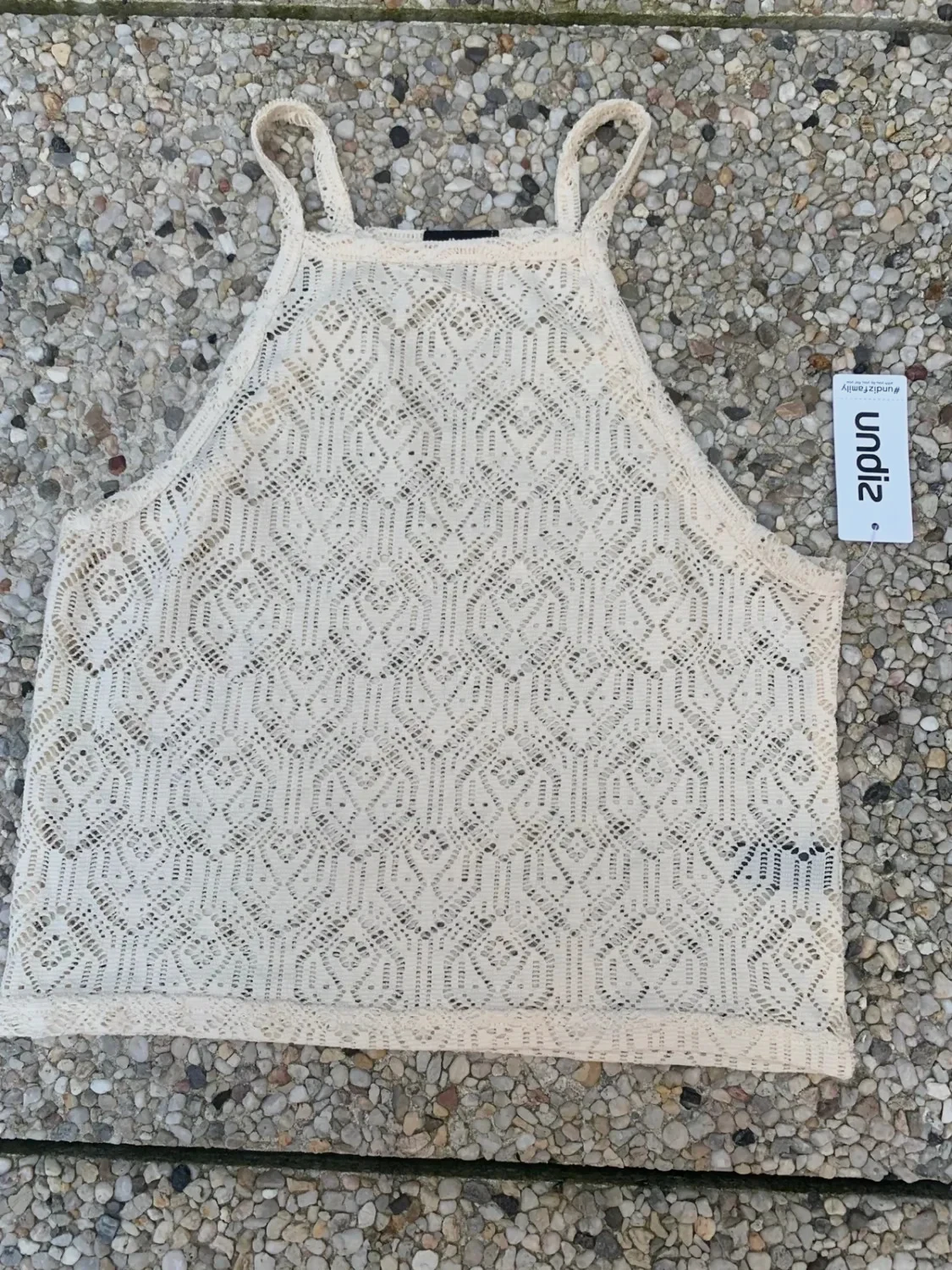 Top dentelle crochet Undiz neuf avec étiquette – Taille S 🤍