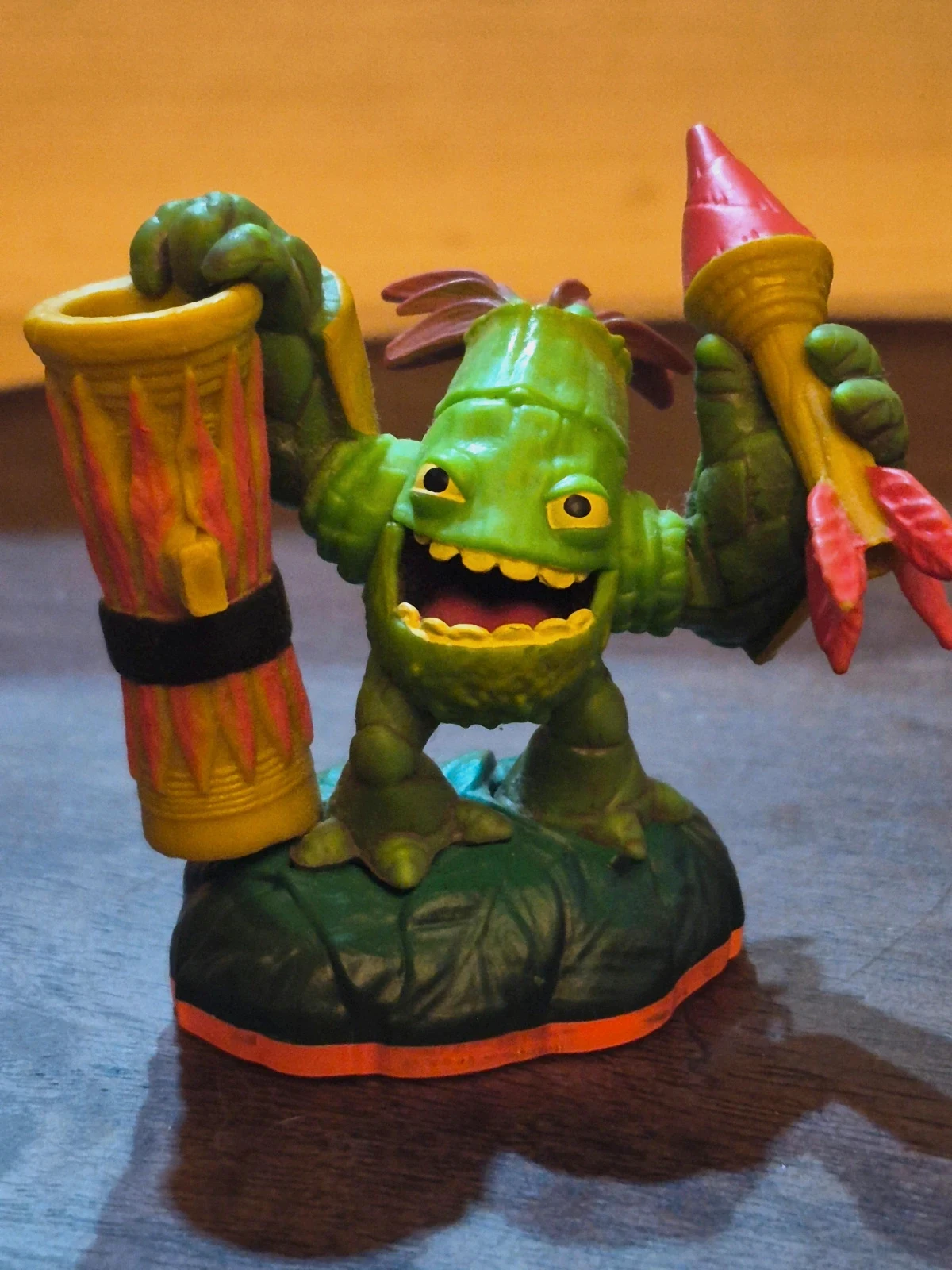 Figurine Skylanders Giants - Zook (Série 2) Base Orange