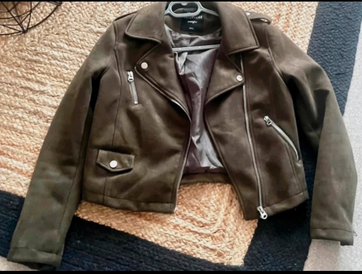 Veste velours Jennyfer kaki