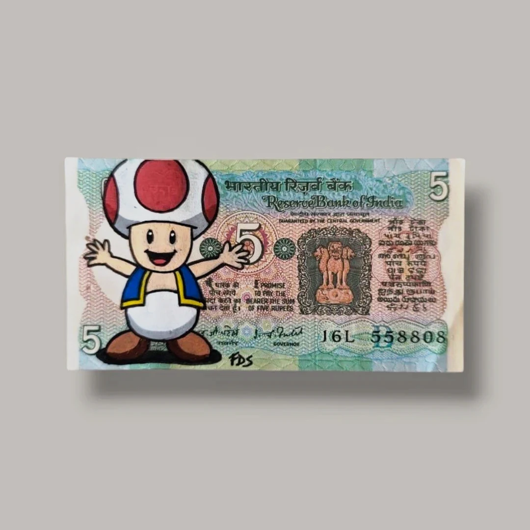 Billet Authentique Custom – Inde & Toad