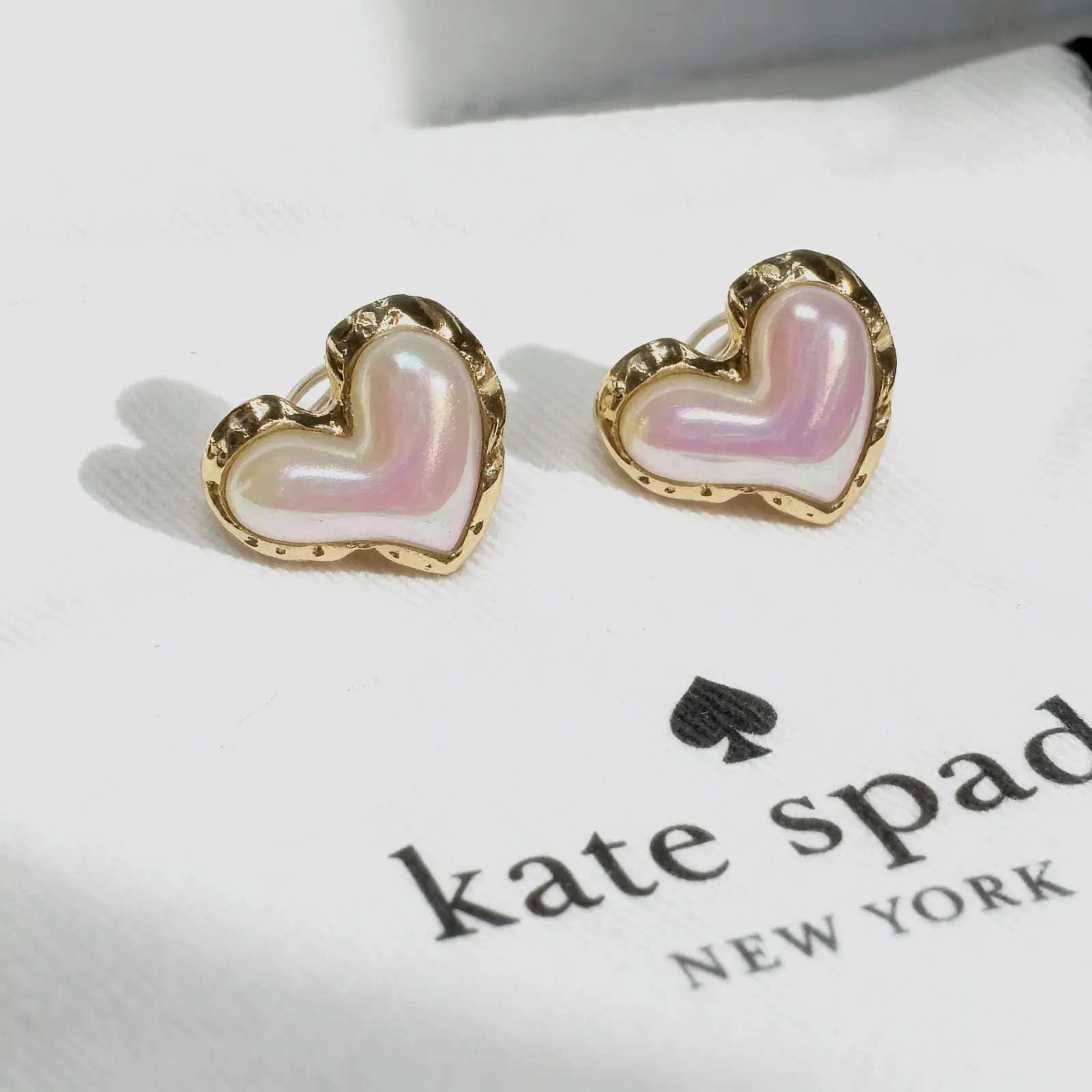 Boucles d'oreilles cœur kate spade NEW YORK – kate spade – doré – taille Taille unique 2