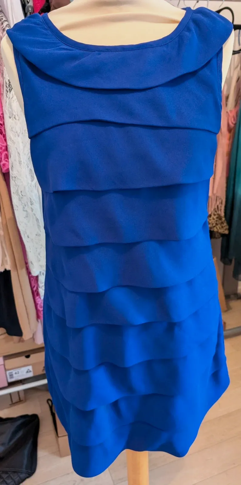 Petite robe bleue courte été taille M – New Look – taille M / 38 / 10 2