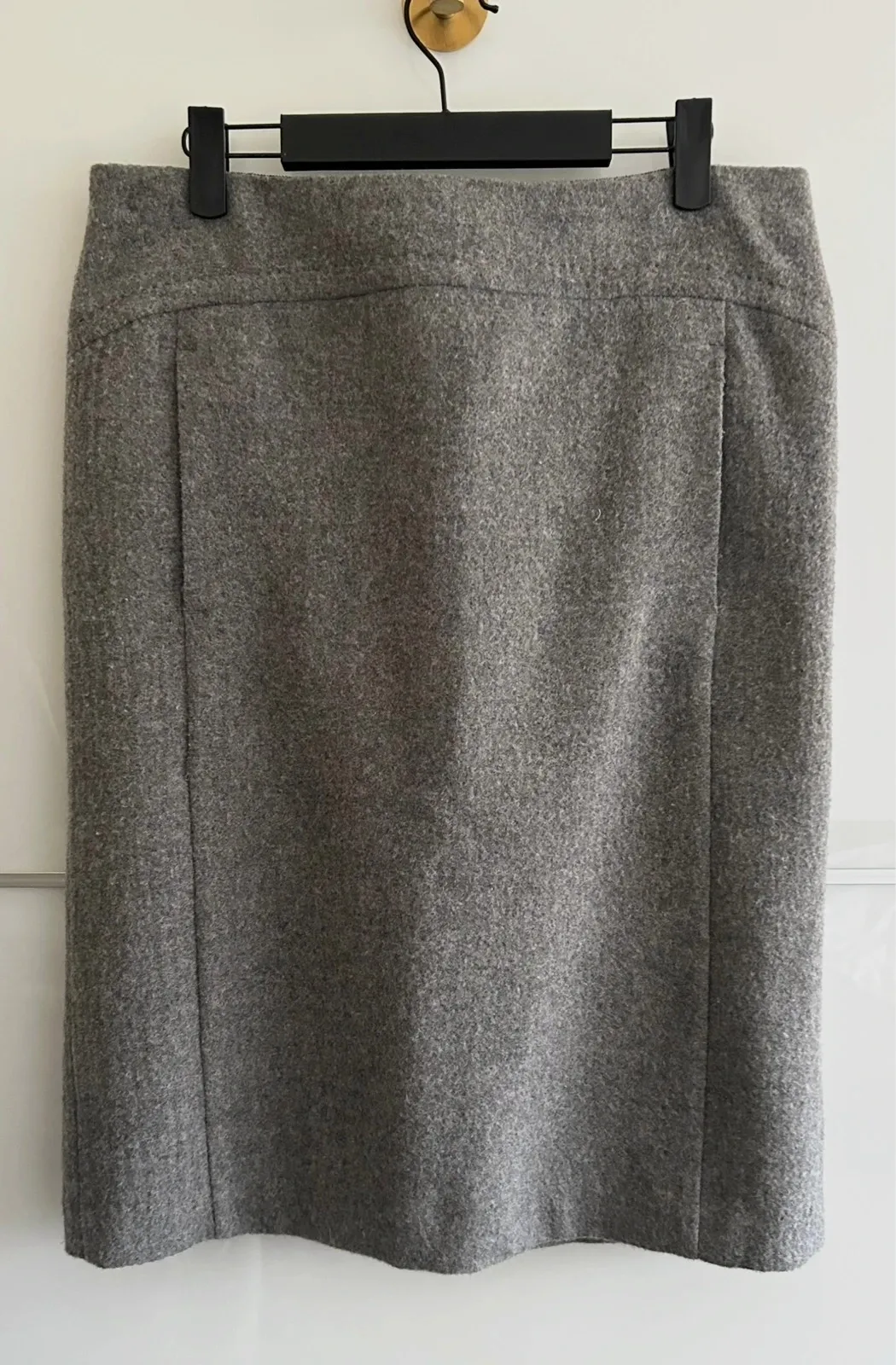Jupe droite Cerruti 1881 laine grise chic luxe intemporelle taille 42 100% laine – Cerruti 1881 – taille XL / 42 / 14 2