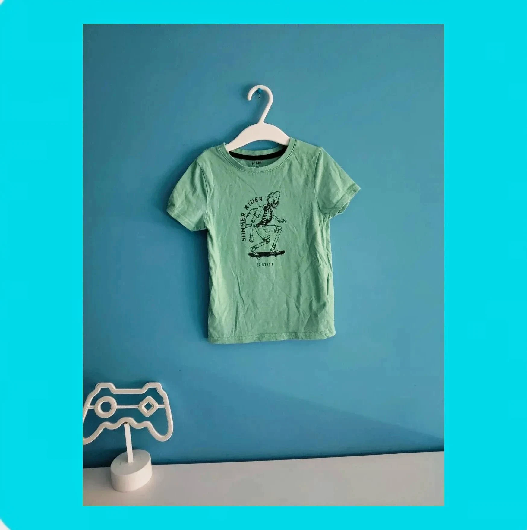 🩵 Camiseta Niño Manga Corta 🩵 – Kiabi – taille 4 ans / 104 cm