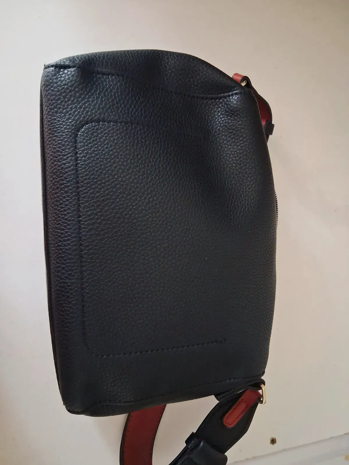 Sac bandoulière FPC en similicuir noir – FPC – taille Taille unique 5