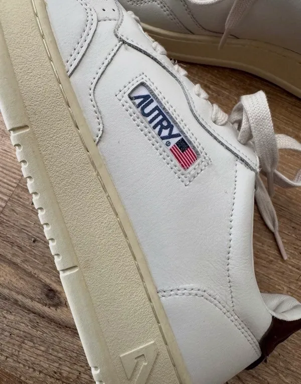 Sneakers Autry Medalist en cuir blanc – Autry – taille EU 42 8
