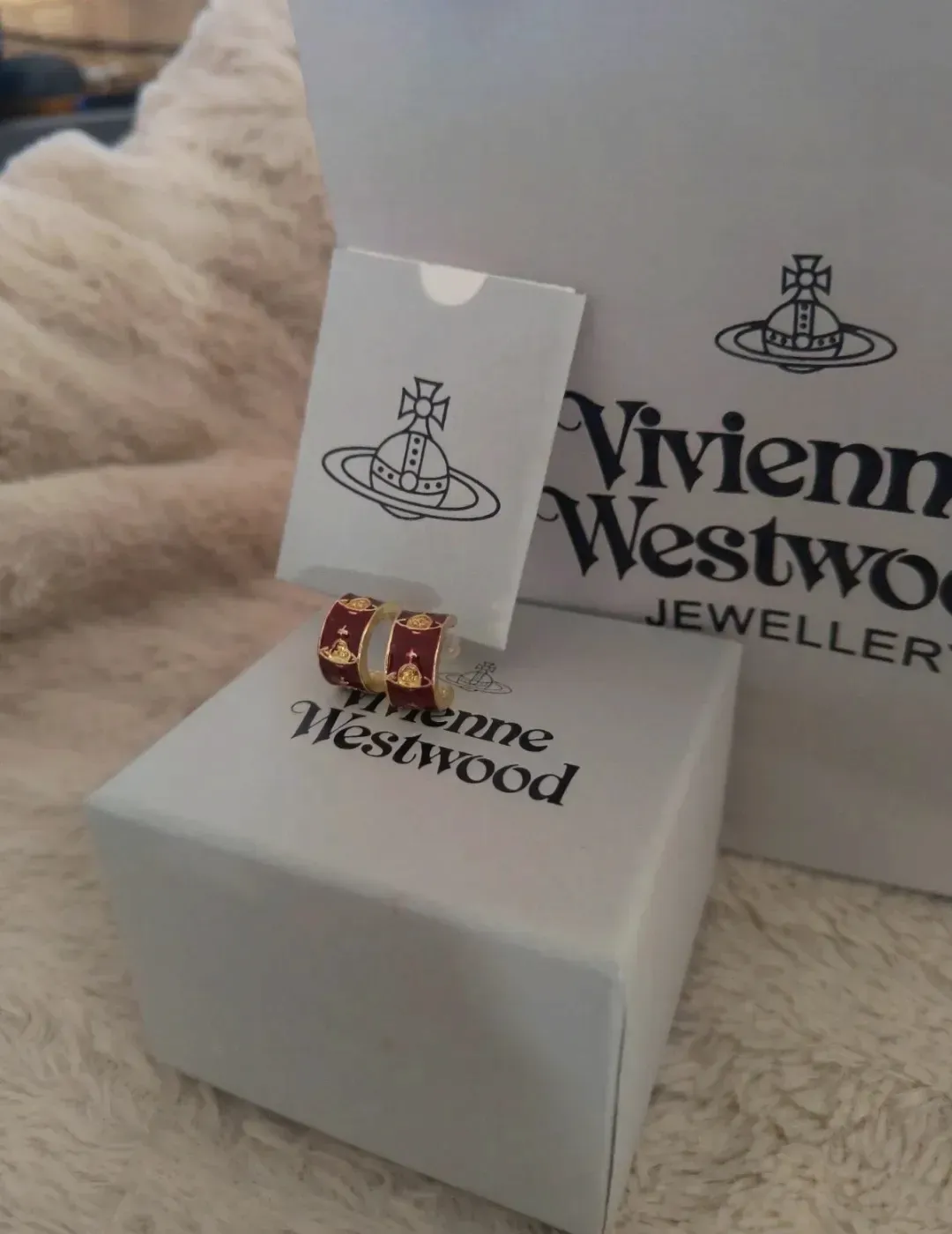 Boucles d'oreilles Vivienne Westwood – Vivienne Westwood – Argenté, jaune, violet – taille Taille unique 4