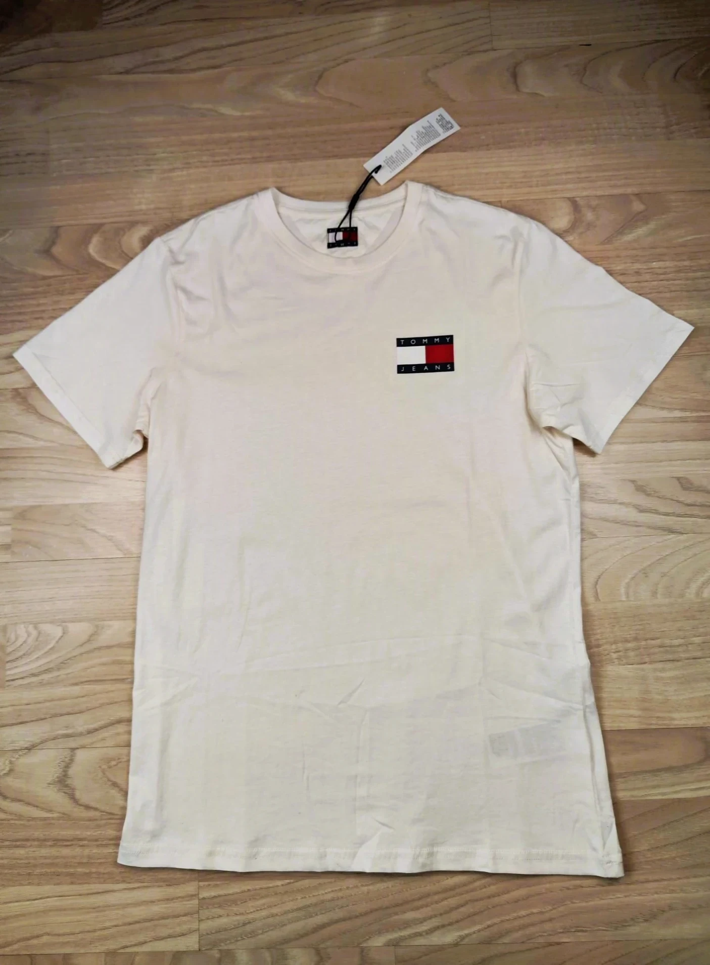 T-shirt Tommy Jeans écru taille M neuf