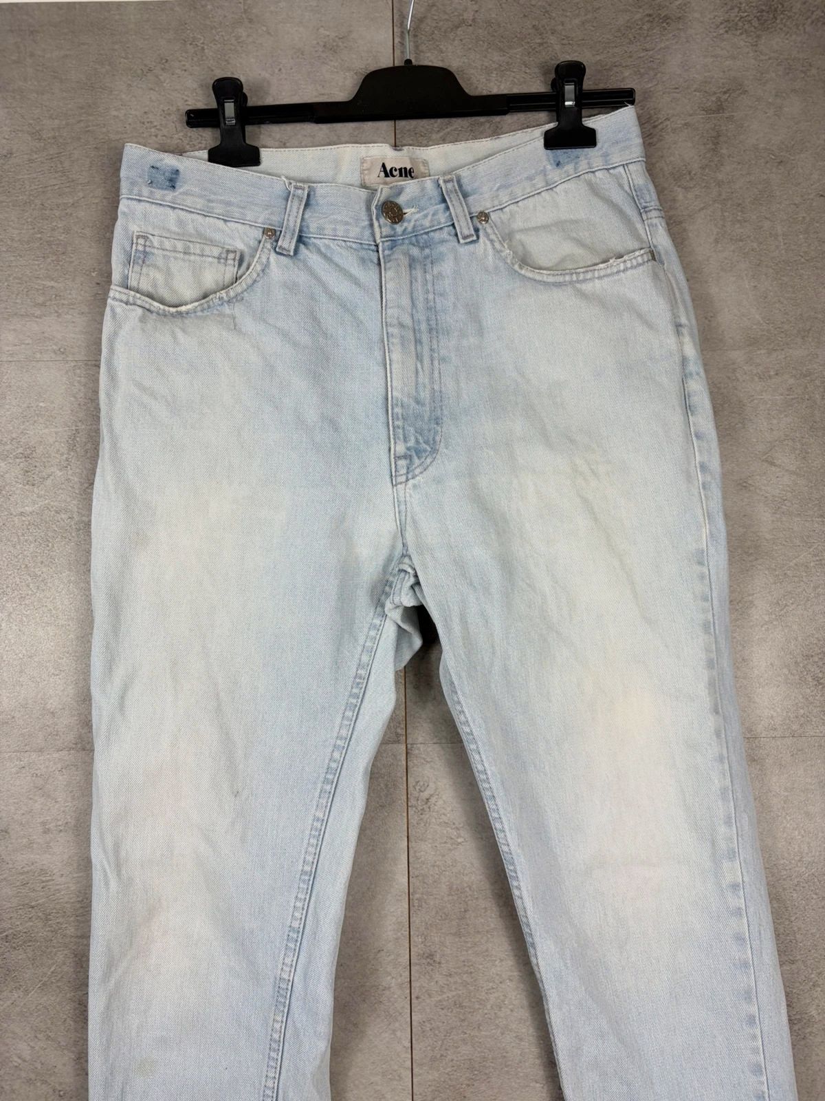 Acne Studios homme Jones Pearl taille 32 jean droit denim bleu clair vintage – Acne Studios – taille W32 | FR 42 3