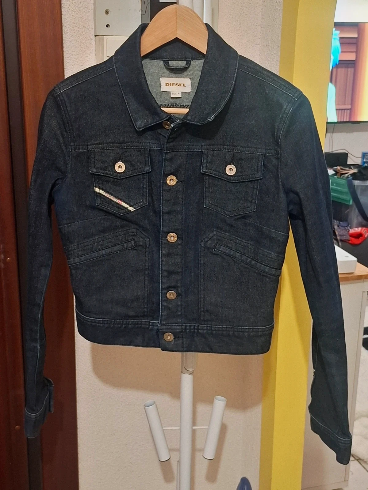 Veste en Jean / Blouson Denim Diesel Bleu Brut T.M / M