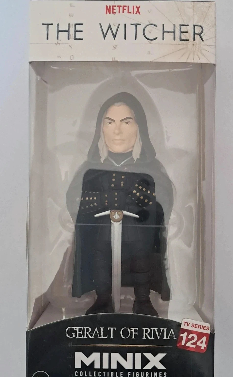 Figurine Minix The Witcher Geralt de Riv #124 avec boîte collection