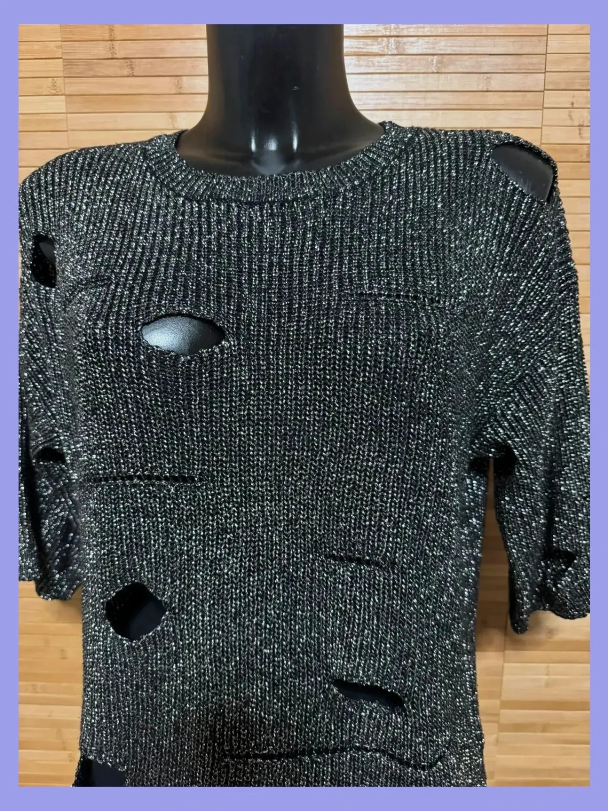 Divino jersey con rotos de Esther.H talla única 😍 – Esther. H – taille Taille unique 3