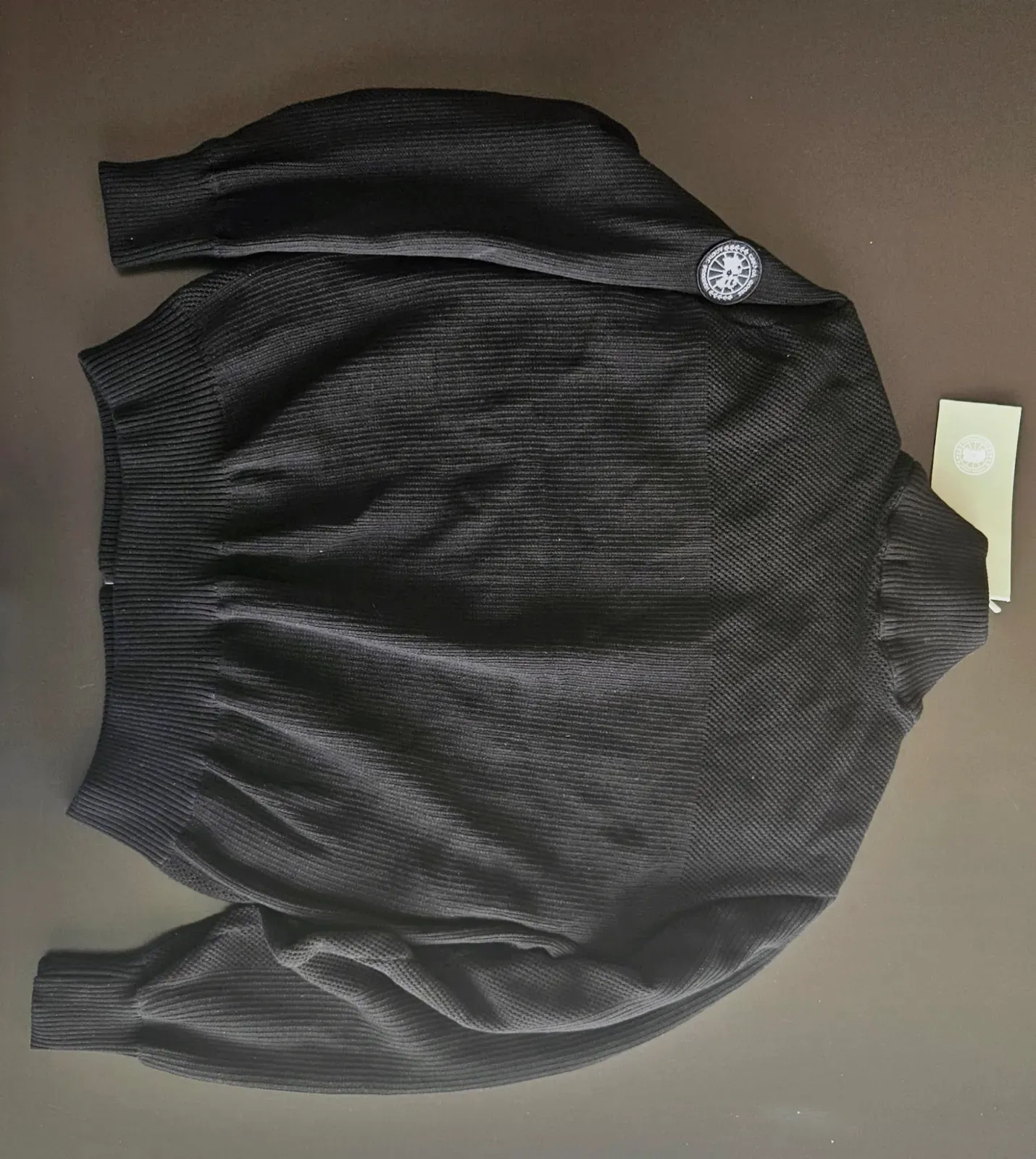 Veste hybride matelassée Canada Goose noire – Canada Goose – taille L 4