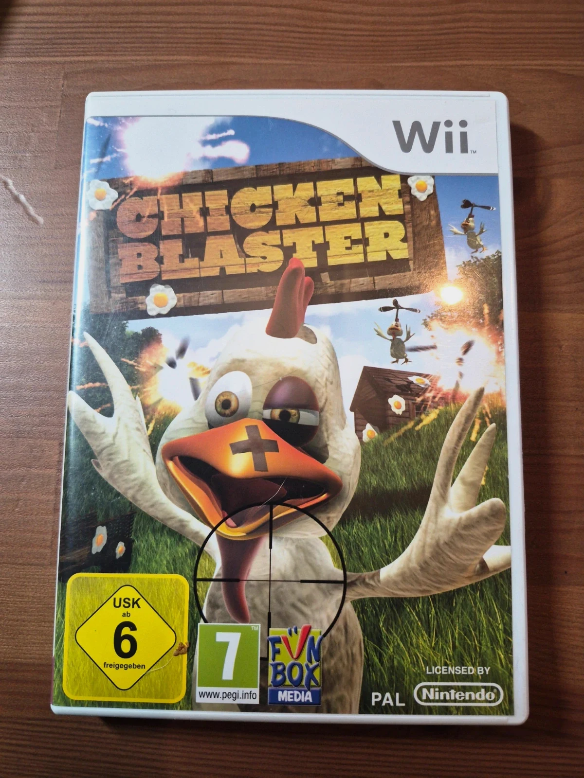 Jeu Chicken blaster pour Wii complet