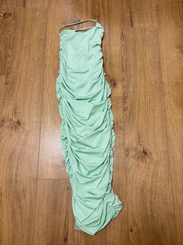 Robe Oh Polly verte pastel – Oh Polly – taille S / 36 / 8