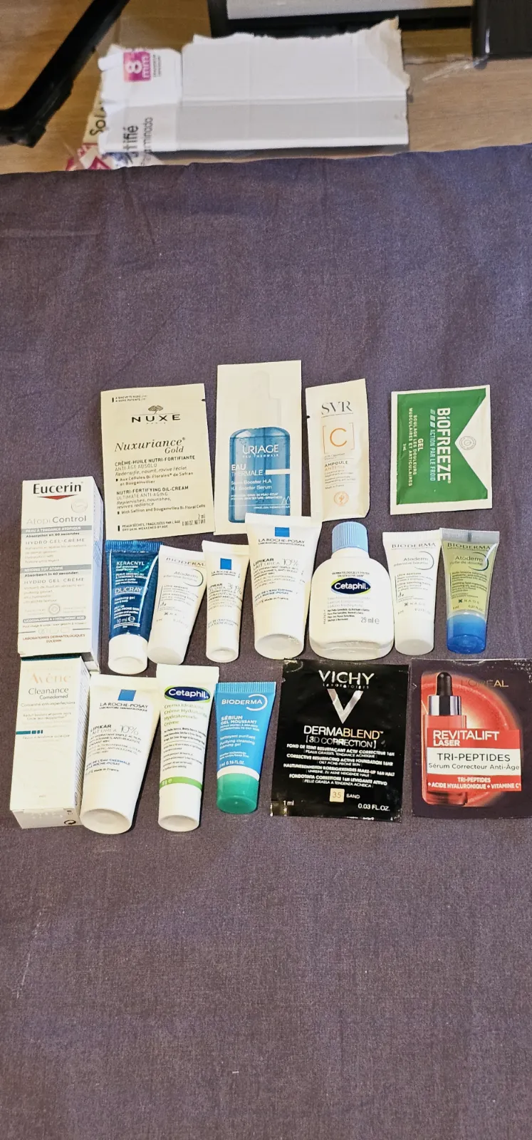 Lot découverte soins visage – 18 produits Nuxe, La Roche-Posay, Bioderma, Avène, – La Roche-Posay – taille Taille unique 2
