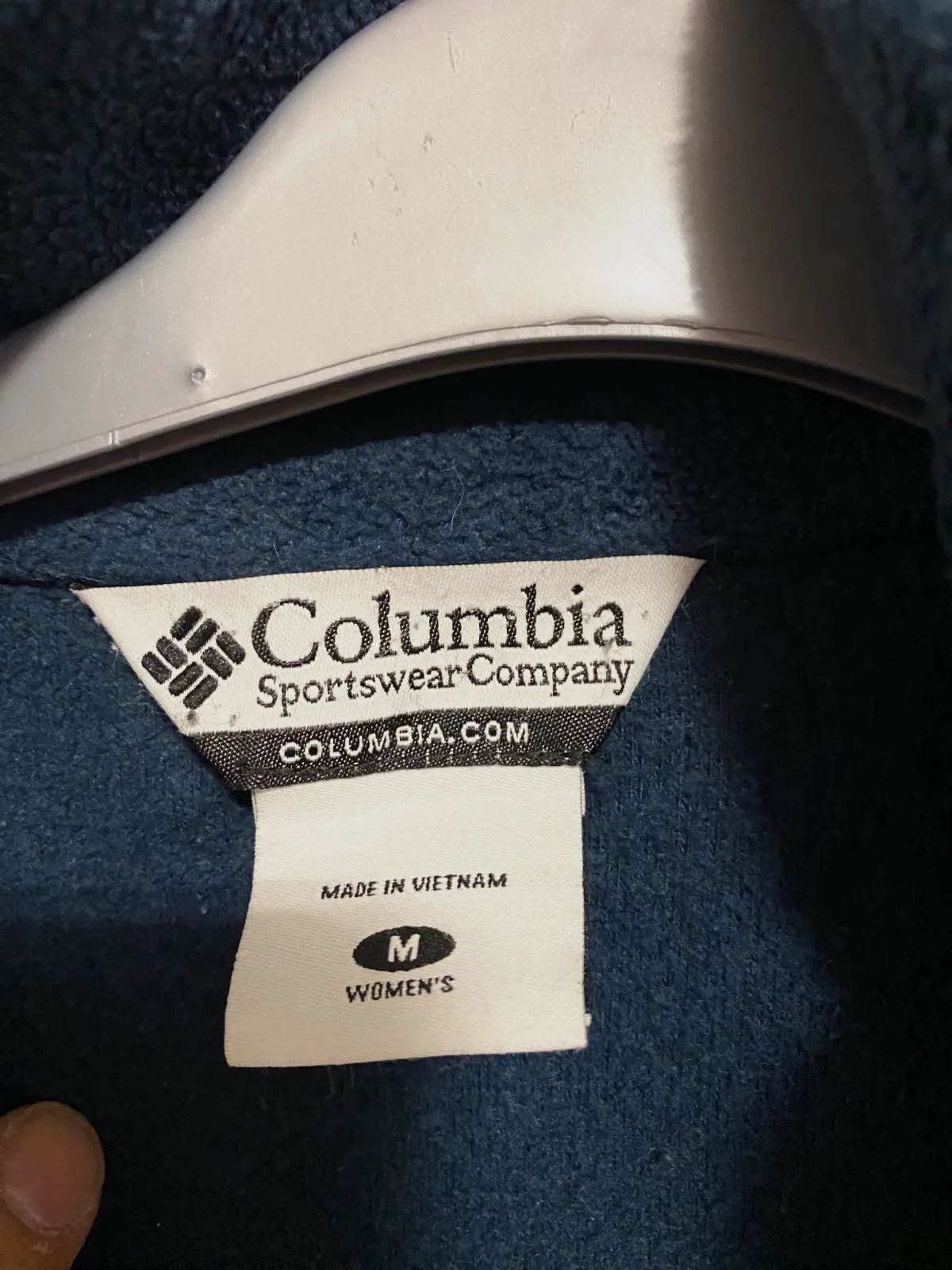 Veste polaire zippée Columbia bleu marine – Columbia – taille M 5