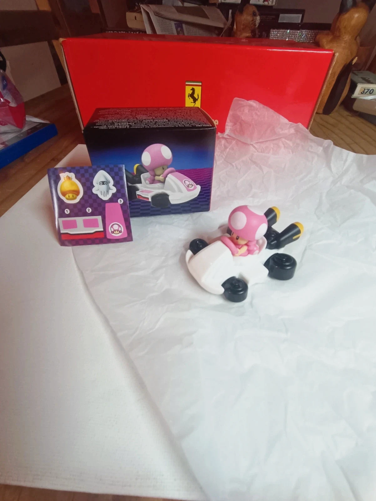 Figurine Mario Kart Toadette neuf