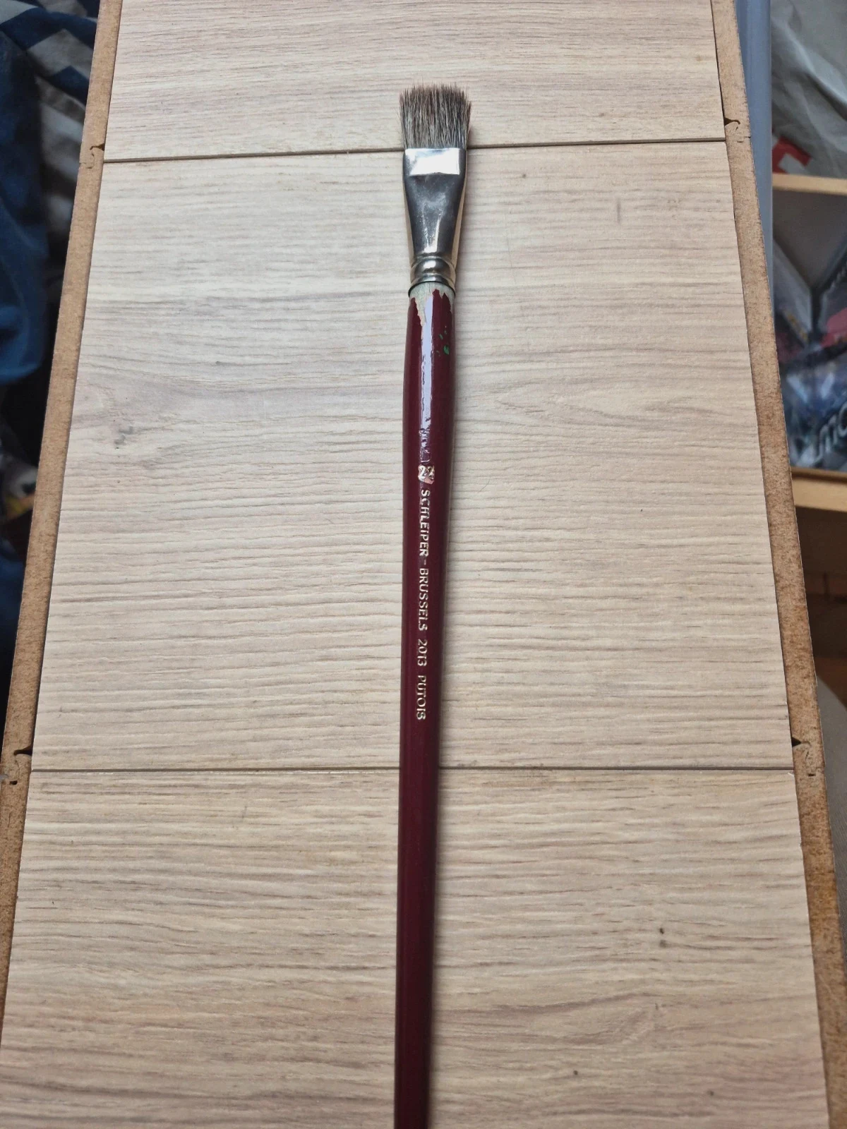 Pinceau plat putois Schleiper Brussels taille 22 n°2013 – schleiper