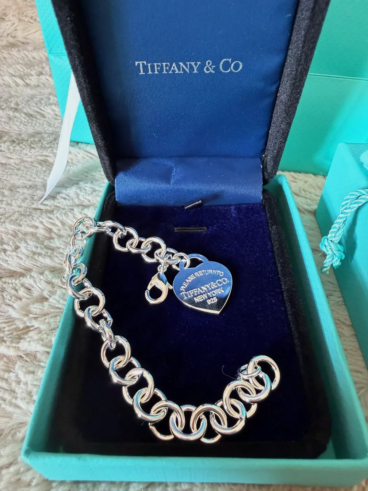 Bracelet chaîne Tiffany & Co argenté – Tiffany & Co – argenté 5