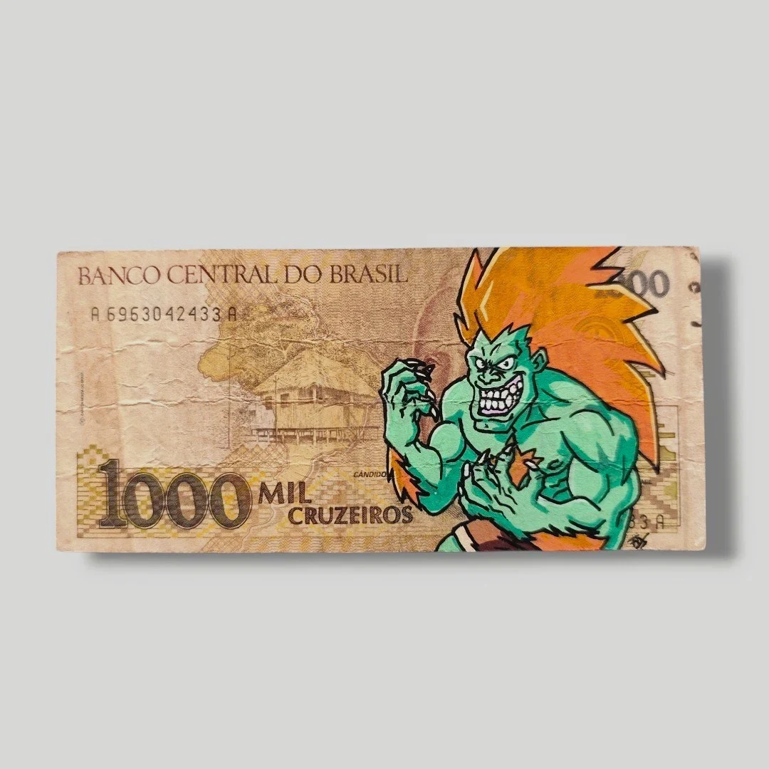 Blanka Street Fighter x Billet du Brésil - Captain Custom