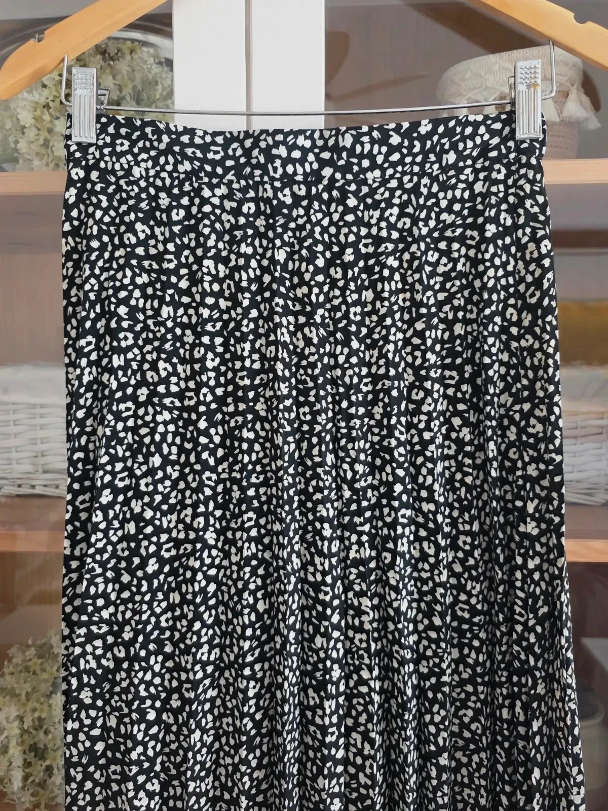 Jupe midi plissée/Falda plisada midi – Pull & Bear – taille M / 38 / 10 3