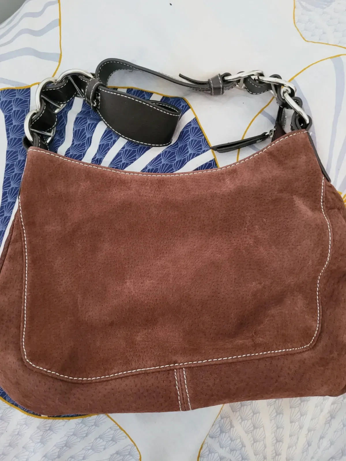 Sac neuf en daim 20×30 – Sac daim 3